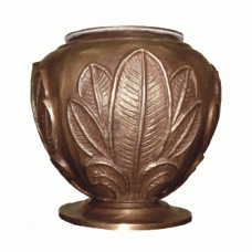 Vaso Bojudo com Folhas